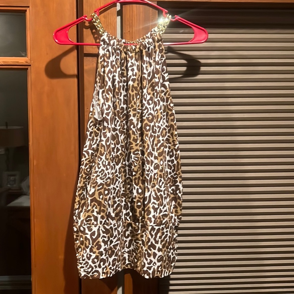 Lilly Pulitzer leopard print top